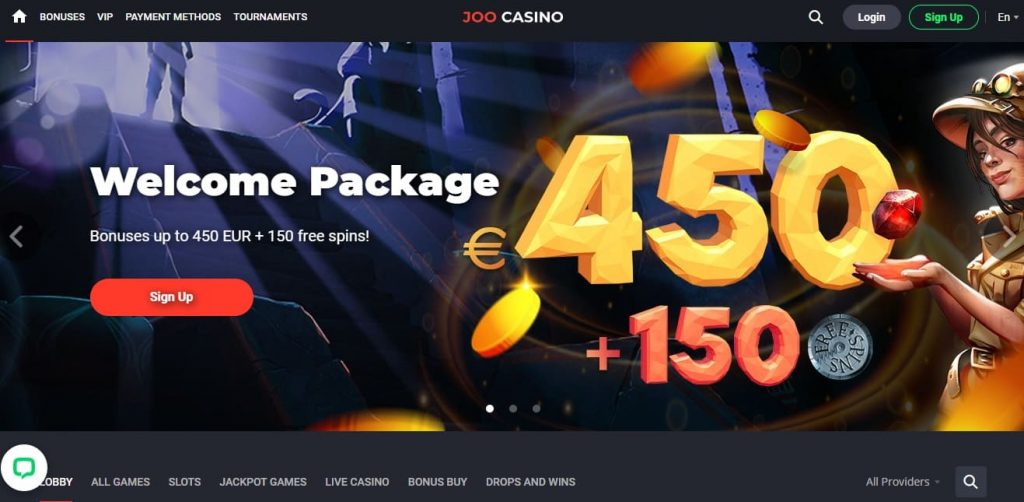 Joo Casino official website